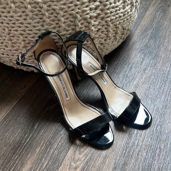 Manolo Blahnik Black Heels